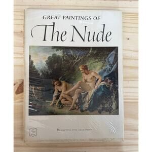 Great Paintings of The Nude By S Lane Faison Jr 1955 Art Book 16 Color Prints